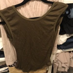 Free people top reversible. Back front